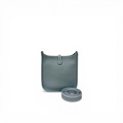 Hermes Mini Evelyne Clemence Gris Pantin STAMP K