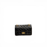 Chanel Mini 2.55 Bag Aged Calfskin Black