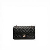 Chanel Medium Classic Flap Bag Caviar Black