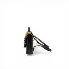 Chanel 25B Clover Backpack Caviar Black (Microchip)