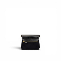 Hermes Mini Herbag Black STAMP K