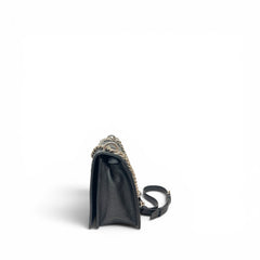 Dior Medium Diorama Black Calfskin Light Silver