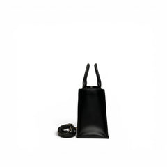 Dior Small Book Tote Macrocannage Calf Skin Black LGHW