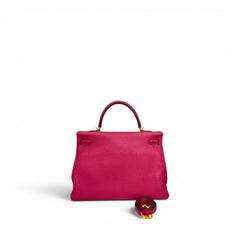 Hermes Kelly 35 Togo Pink Gold STAMP P
