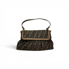 Fendi Tobacco Zucca Small Chef Shoulder Bag