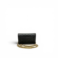 Chanel Classic Wallet On Chain Caviar Black GHW