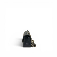 Chanel Mini Classic Double Flap Bag Lambskin Black GHW