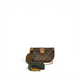 Louis Vuitton Multi Pochette Khaki Strap Monogram GHW