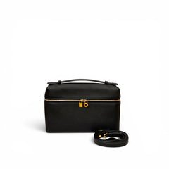 Loro Piana extra pocket L19 grained calfskin black GHW