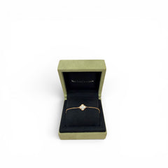Van Cleef & Arpels Sweet Alhambra Bracelet, Mother-of-pearl, Yellow Gold