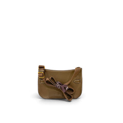 Hermès Mini Jypsiere Bag Evercolor Etoupe STAMP B