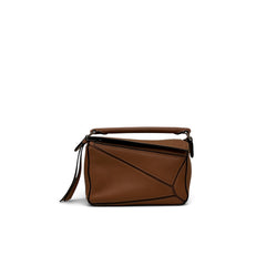 Loewe Mini Puzzle Edge Bag Soft Grained Calfskin Tan