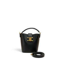 Celine Small Bucket Louise Bag Calfskin Black