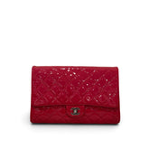 Chanel Medium Single Flap Bag Patent Pink