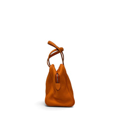 Hermes Victoria 35 Clemence Orange SQUARE R