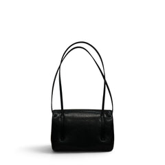 Chanel Small Preppy Coco Flap Bag Grained Calfskin Black (Microchip)