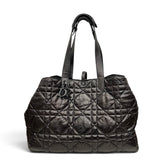 Dior Large Toujours Bag Crinkled Calfskin Black