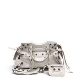 Balenciaga Medium Neo Cagole Le City Shoulder Bag White