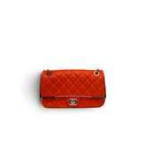 Chanel Paris-Cuba Color Flap Bag Lambskin Orange