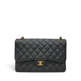 Chanel Jumbo Classic Double Flap Bag Caviar Black GHW