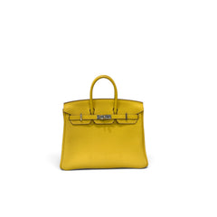 Hermes Birkin 25 Togo Lime SHW STAMP B