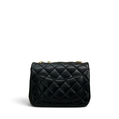 Chanel Sweet Camellia Mini Flap Bag Lambskin Black (Microchip)