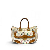 Louis Vuitton x Takashi Murakami Rita Bag White
