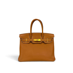 Hermes Birkin 30 Togo Gold GHW STAMP U