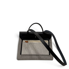 Hermes Herbag 31 Ecru / Black STAMP B