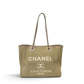 Chanel Small Deauville Shopping Tote Bag (Microchip)