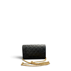 Chanel 2.55 Reissue Wallet on Chain Calfskin Black (Microchip)