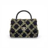 Chanel Large Coco Handle Tweed