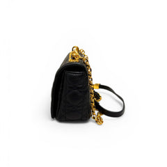 Dior Medium Soft Dior Caro Bag Black