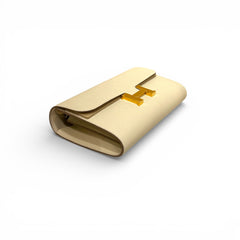 Hermes Constance To Go Epsom Cream GHW STAMP K