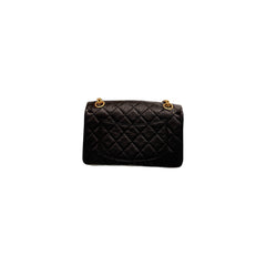 Chanel Mini 2.55 Bag Aged Calfskin Black (Microchip)