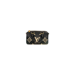 Louis Vuitton Nano Speedy Bandouliere Bicolour Monogram