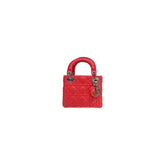Dior Mini Lady Dior Lambskin Red