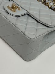 Chanel Mini Rectangular Flap Bag Lambskin Green (Microchip)