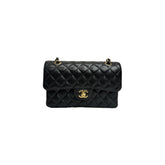 Chanel Medium Classic Double Flap Bag Caviar Black
