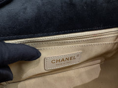 Chanel Rodeo Drive Hobo Tote Bag Calfskin Black