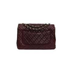 Chanel Jumbo Classic Double Flap Bag Lambskin Rouge