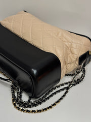 Chanel Gabrielle Hobo Bag Calfskin Beige