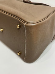 Hermes Lindy 30 Clemence Etoupe STAMP D