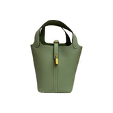 Hermes Picotin 18 Clemence Vert Criquet STAMP B
