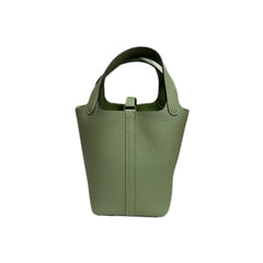 Hermes Picotin 18 Clemence Vert Criquet STAMP B