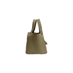 Hermes Picotin 18 Clemence Beige Marfa STAMP B