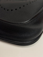 Hermes Evelyn 29 Clemence Black SQUARE K