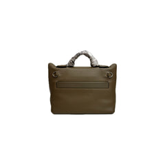 Hermes Mini 24/24 Evercolor/Swift Etoupe STAMP Z