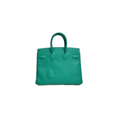 Hermes Birkin Shadow 25 Swift Menthe STAMP Z