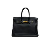 Hermes Birkin 35 Togo Black SUARE Q